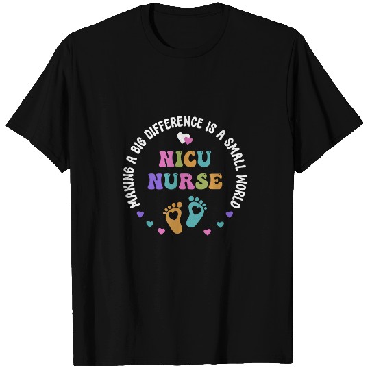 NICU nurses Neonatal ICU nurses Infant Care Specialist Newborn T-Shirts