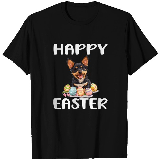 Heeler Pet Lancashire Heeler Dog Breed Happy Easter Men Women Kids T-Shirts
