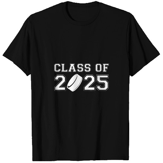 Sport Hockey Class Of 2025 Senior Hockey Graduation Graduate Men T-Shirts