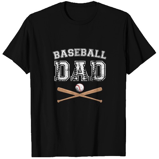 Sport Baseball Mens Funny Baseball Dad Coaching Daddy Coachs Player Fathers Day T-Shirts