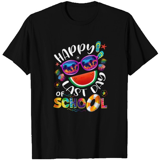 Happy Last Day Of School Teacher Student Summer Graduation 6 T-Shirts