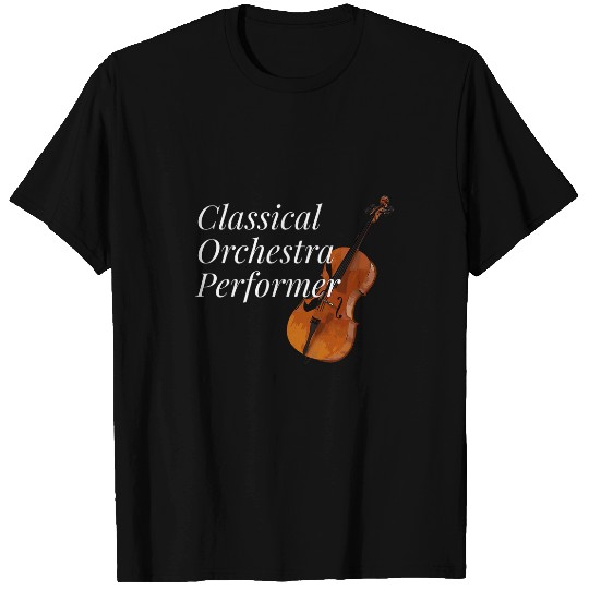 Funny Cellist CLASSICAL ORCHESTRA PERFORMER 2CELLO MUSIC T-Shirts