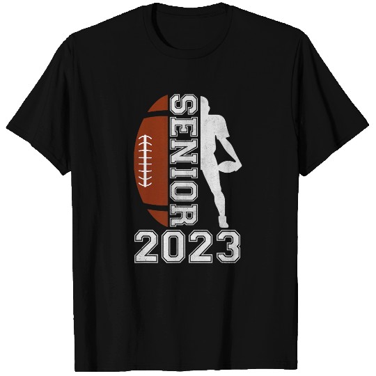 Sport American Football Graduate Senior Class Graduation American Football T-Shirts