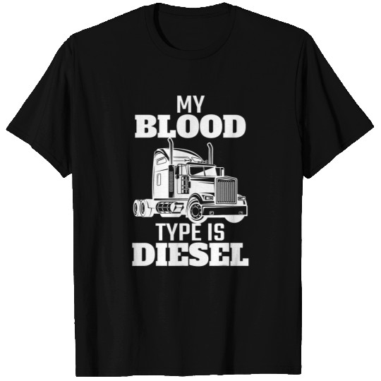 Funny 18 Wheeler Truck Driver Trailer Trucker 15 T-Shirts