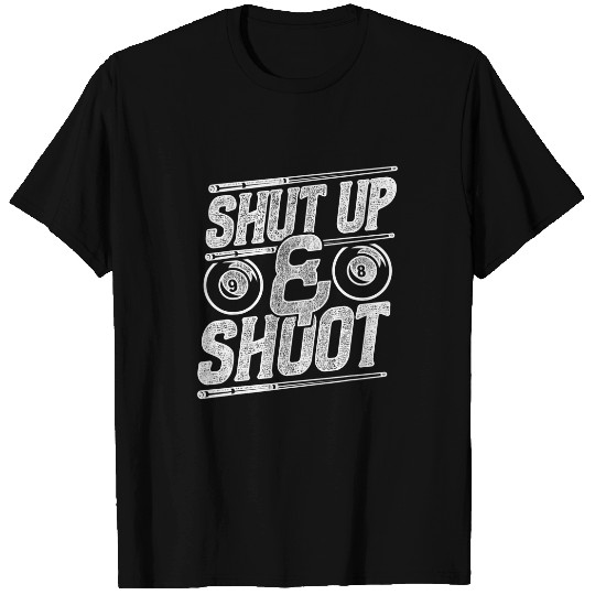 Sport Billiard Funny Pool Player Billiards Gift 1 T-Shirts