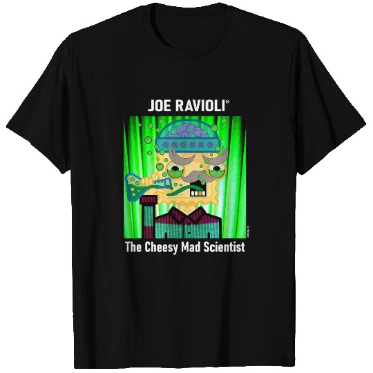 Funny Violin Joe Ravioli The Cheesy Mad Scientist T-Shirts