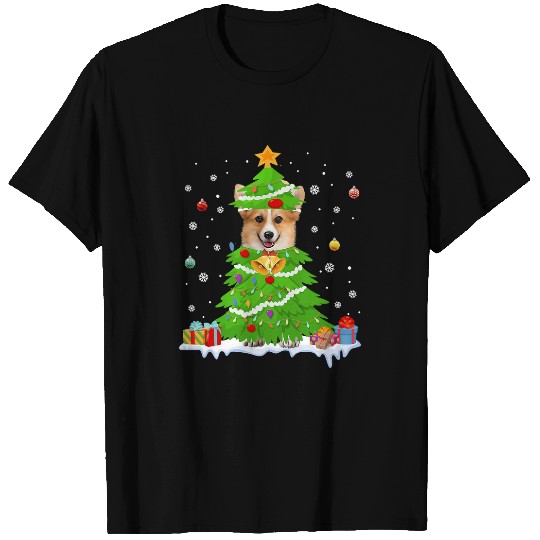 Corgi Pet Dog Jolly Corgi Owner xmass Tree Joke Humor Funny Christmas 64 T-Shirts