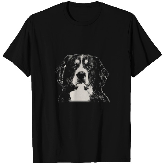 Bernese Mountain Pet Face Bernese Mountain Dog Cute Animal Breed Outfits Lover T-Shirts