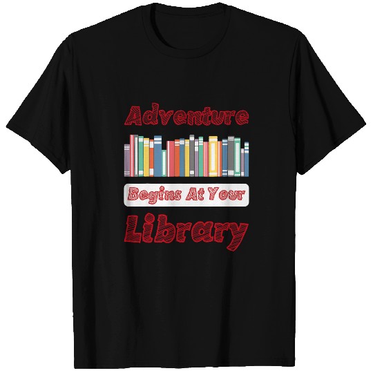 Adventure Begins At Your Library Summer Reading 2024 vintages 5 T-Shirts