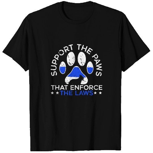 K9 Pet Handler Police Dog Law Enforcement Police K9 Unit 5 T-Shirts