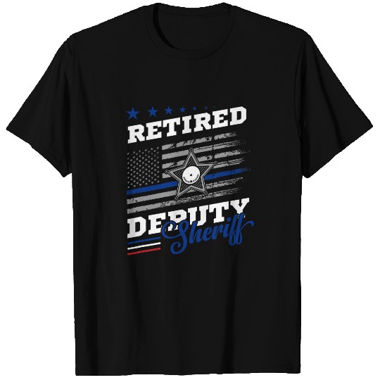 K9 Pet Police and Law Enforcement or K9 for Retired Deputy Sheriff T-Shirts
