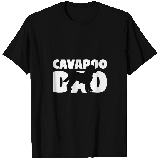 Cavapoo Pet Gift for Dog Father Cavapoo Dad Funny Cavapoo 266 T-Shirts