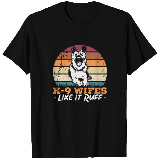 K9 Pet Handler Police Dog Law Enforcement Police K9 Unit 3 T-Shirts