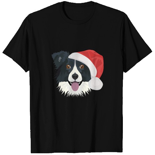 Border Collie Pet Merry Christmas 2 T-Shirts