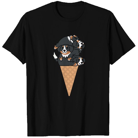 Bernese Mountain Pet Ice Cream Bernese Mountain T-Shirts