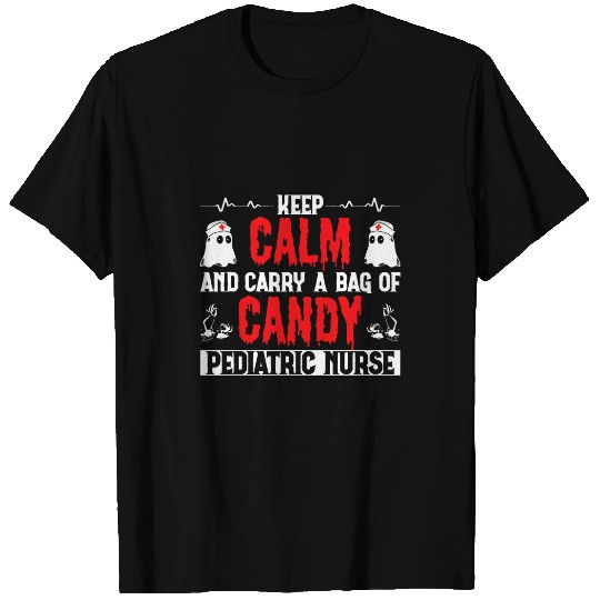 Hslloween Pediatric nurses Life Health Care nurses medicals T-Shirts