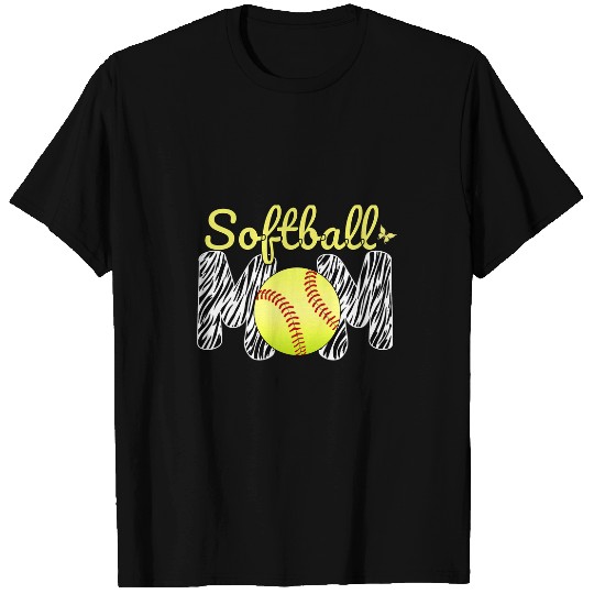 Sport Baseball Mom Funny Softball Mom Mothers Day 2 T-Shirts