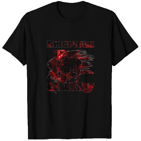 Bully Pet American Bully artistic design T-Shirts