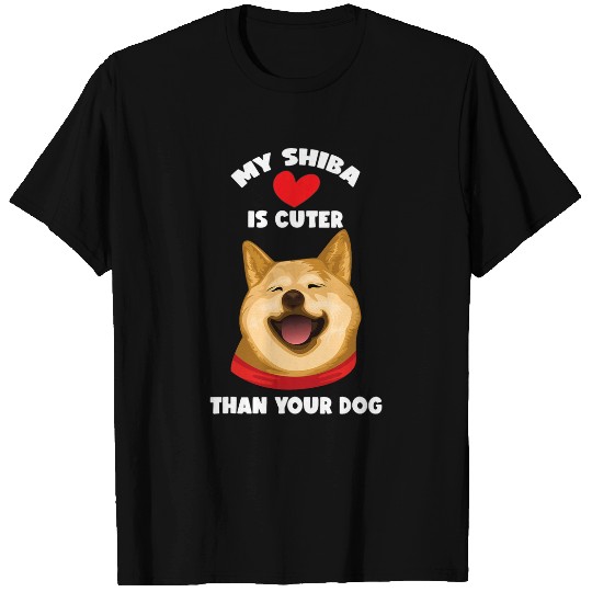 Shiba Inu Pet Watashi no shiba wa anata yori kawai Cute T-Shirts