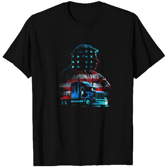 Funny trucker American Big Rigs Diesel Truck Driver 33 T-Shirts