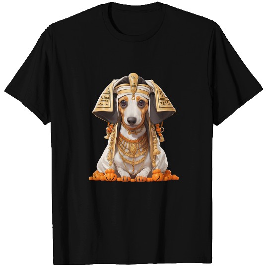 Dachshund Pet Halloween Dachshund Mummy Scary Wiener Dog Halloween T-Shirts