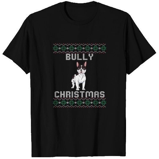 French Bulldog Pet Ugly Christmas Sweater Bully French Bulldog Dog 8 T-Shirts