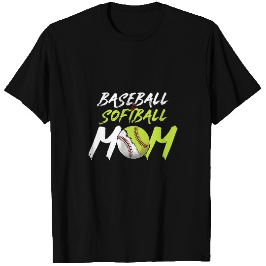 Sport Baseball Funny Softball Baseball Mom T-Shirts