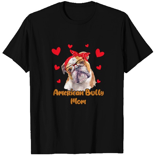 English Bulldog Pet Mom Valentines Day Dog Mom Mother Day Women 70 T-Shirts