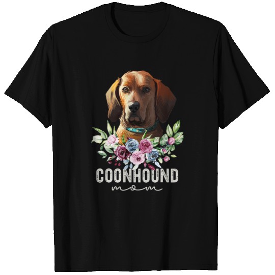 Coonhound Pet Redbone Coonhound Gifts Dog Mom T-Shirts