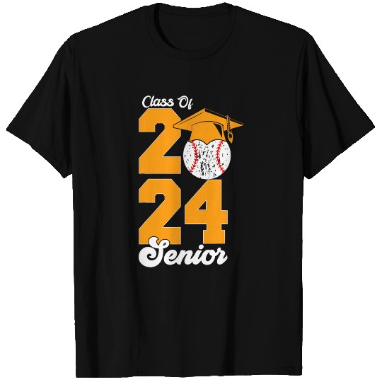 Sport Baseball Graduation Senior Class of 2024 Graduate T-Shirts