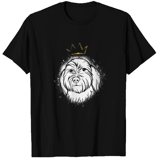 Labradoodle Pet with Crown T-Shirts