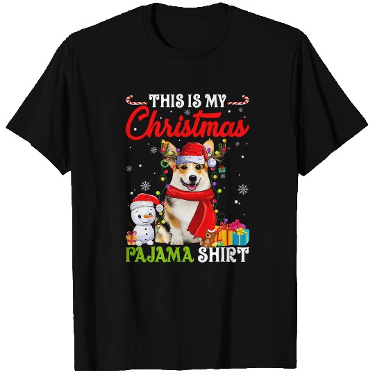 Corgi Pet Dog Cute Corgi This Is My Christmas Pajama 12 T-Shirts