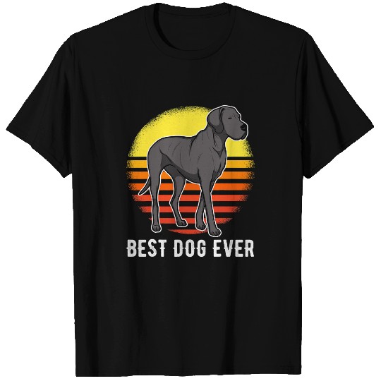 Great Dane Pet German Mastiff Great Dane Sunset 29 9 7 T-Shirts