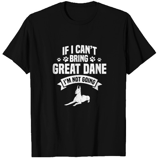 Great Dane Pet Gentle Dog Lover Fur Parent German Mastiff T-Shirts