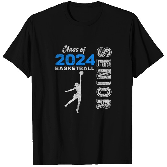 Sport Basketball Player Senior Class of 2024 Graduation 2024 2 8 T-Shirts