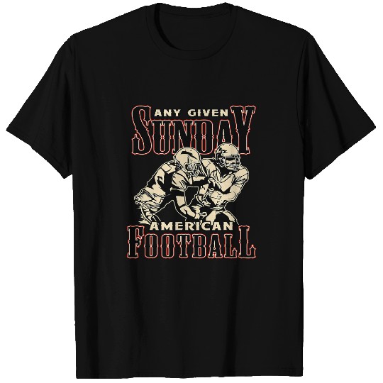 Sport American Football Any given Sunday Football Fight T-Shirts