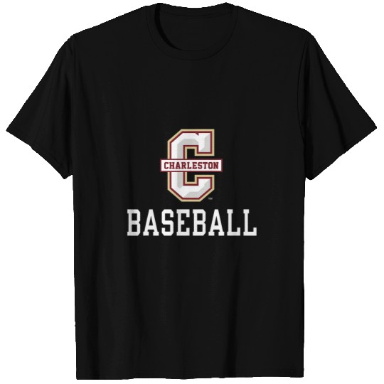 Sport Baseball Charleston Cougars Baseball Icon Dark Heather T-Shirts