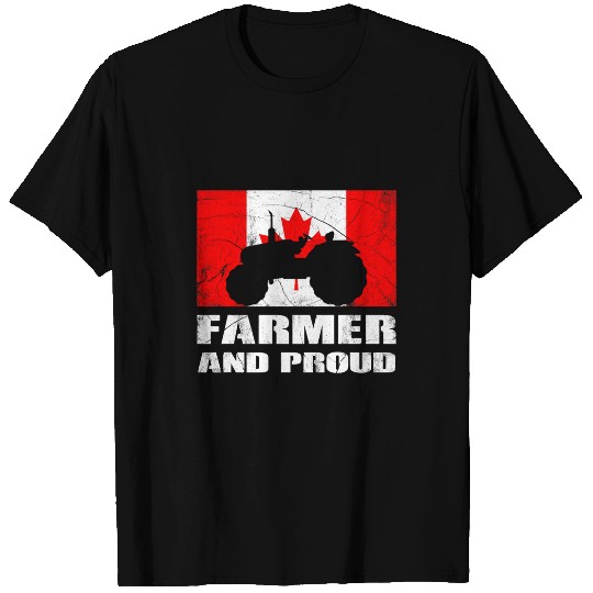 Farmer and proud Canadian Farmer T-Shirts