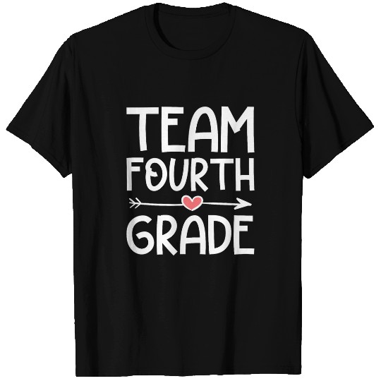 Team 4th Grade Teacher Student Back To School 4th Grade T-Shirts