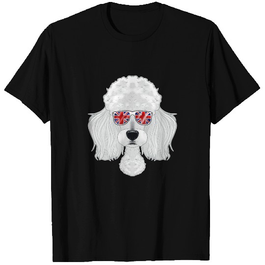 Poodle Pet UK Sunglasses I English Flag I Union Jack T-Shirts