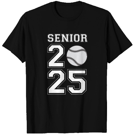 Sport Baseball Class of 2025 Senior 25 Baseball 2025 Graduation Party T-Shirts