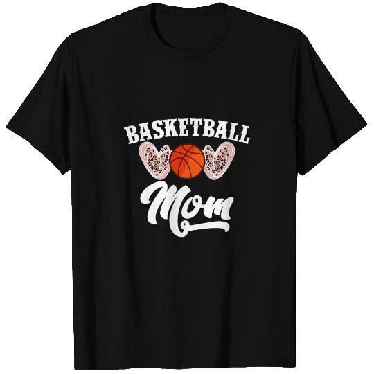 Sport Basketball Mom Game Day Vibes Basket Hoop Mothers Day Women 3 T-Shirts