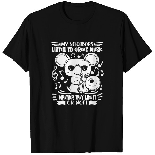 Funny trombones Koalas Trombonist trombones Player Koala With trombones Kids T-Shirts