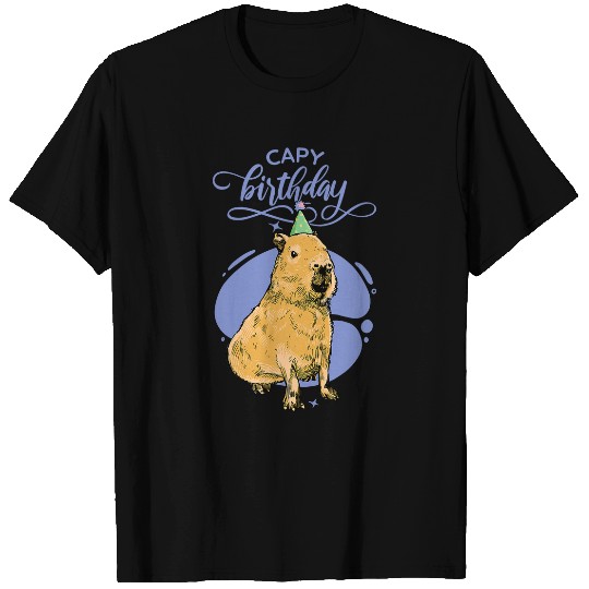 capybaras Mammal Birthday capybaras 1 T-Shirts