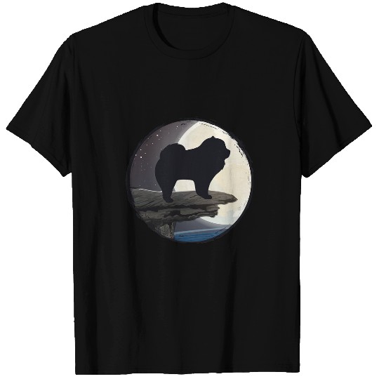 Chow Chow Pet Retro 6643 T-Shirts