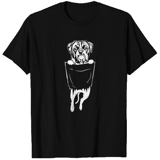 Boxer Pet RIPPED THE POCKET T-Shirts