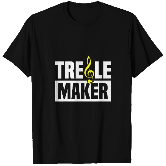 Funny Piano Musician Treble Maker Piano Orchestra Violin Player Funny T-Shirts