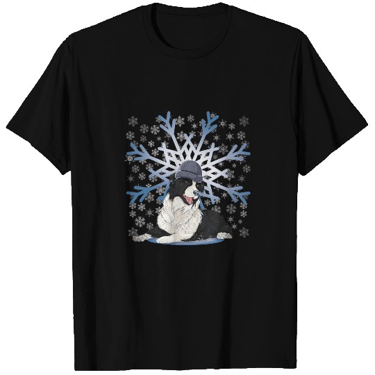 Border Collie Pet Winter Dog Lover Dog Owner Pet Animal T-Shirts