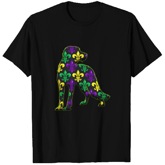 Gordon Setter Pet Mardi Gras T-Shirts