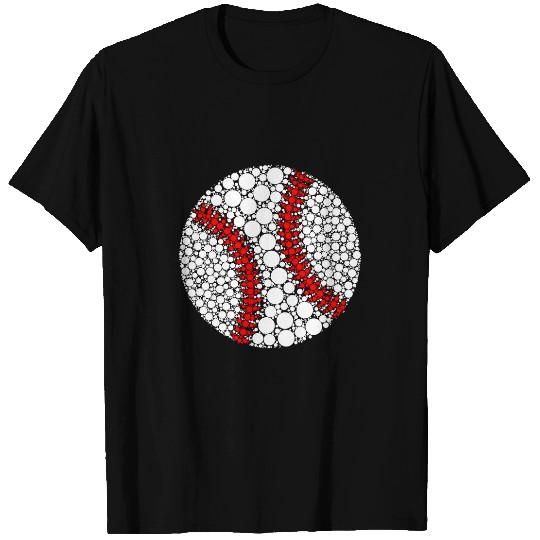 Sport Baseball Funny Polka Dot Baseball Lover Player International Dot Day 2 T-Shirts